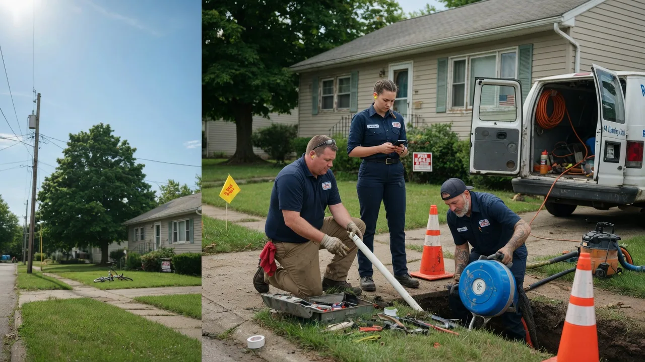 Sewer Line Repair in South Gibson, PA near me